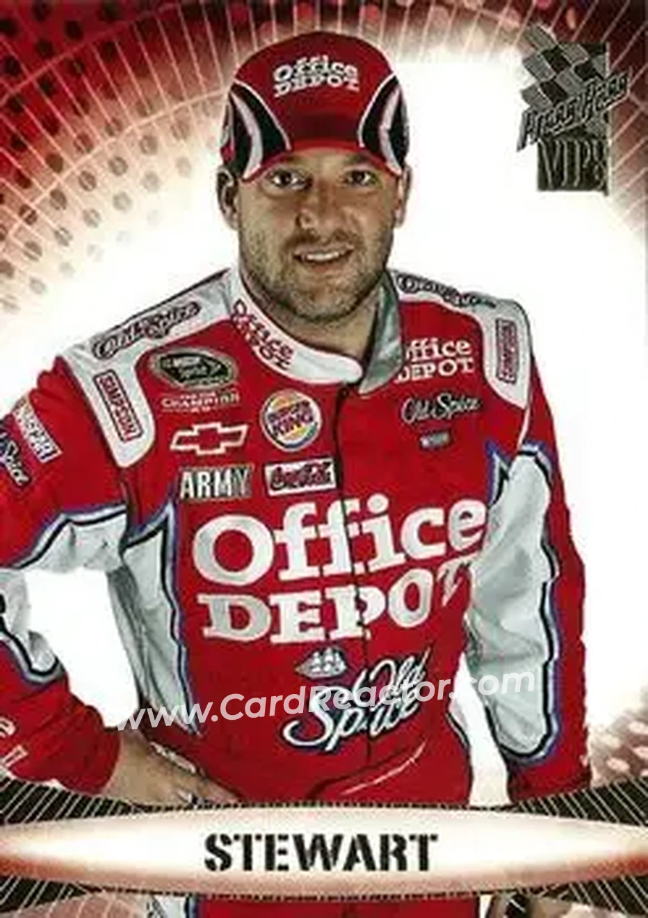 2009 Press Pass VIP #32 - Tony Stewart - Stewart-Haas Racing - Front