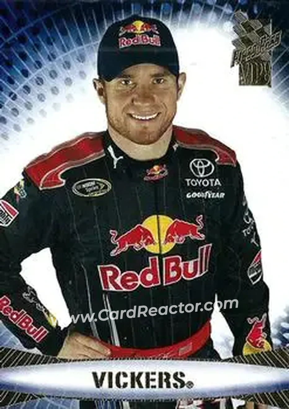 2009 Press Pass VIP #35 - Brian Vickers - Red Bull Racing Team - Front