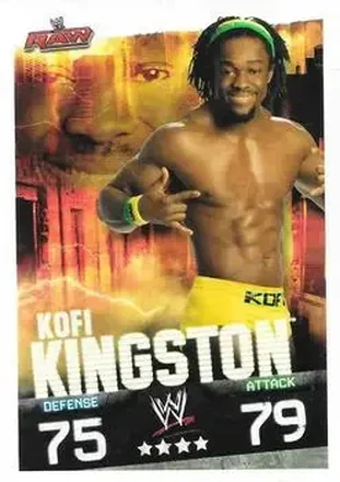 2009 Topps Slam Attax WWE #NNO - Kofi Kingston
