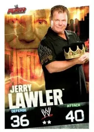 2009 Topps Slam Attax WWE #NNO - Jerry Lawler