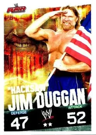2009 Topps Slam Attax WWE #NNO - Hacksaw Jim Duggan