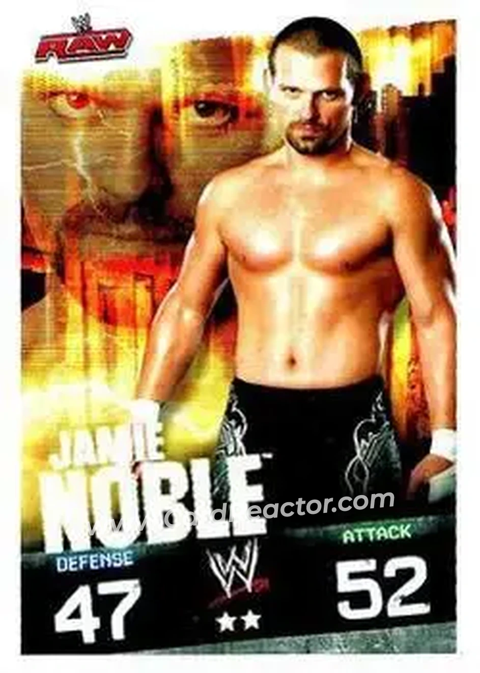 2009 Topps Slam Attax WWE #NNO - Jamie Noble