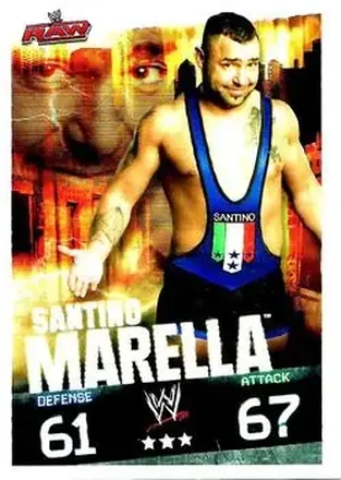 2009 Topps Slam Attax WWE #NNO - Santino Marella
