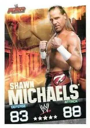 2009 Topps Slam Attax WWE #NNO - Shawn Michaels