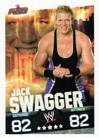 2009 Topps Slam Attax WWE #NNO - Jake Hager