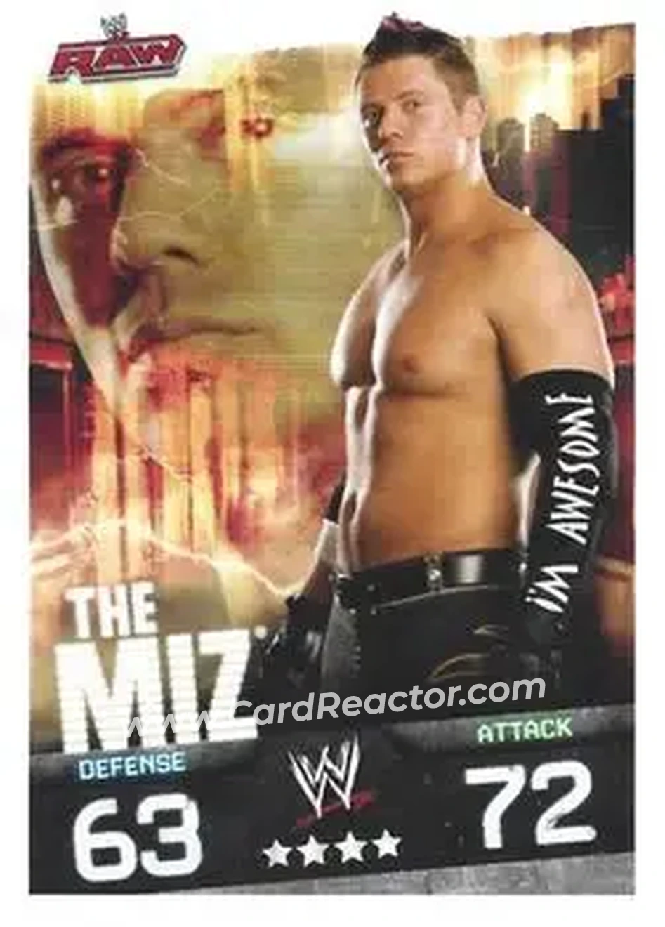 2009 Topps Slam Attax WWE #NNO - The Miz