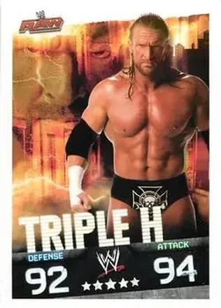 2009 Topps Slam Attax WWE #NNO - Hunter Hearst Helmsley