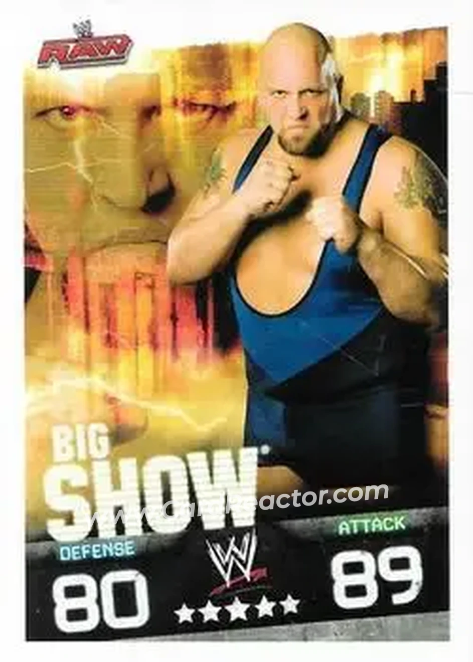 2009 Topps Slam Attax WWE #NNO - Big Show