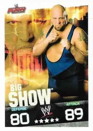 2009 Topps Slam Attax WWE #NNO - Big Show