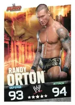 2009 Topps Slam Attax WWE #NNO - Randy Orton