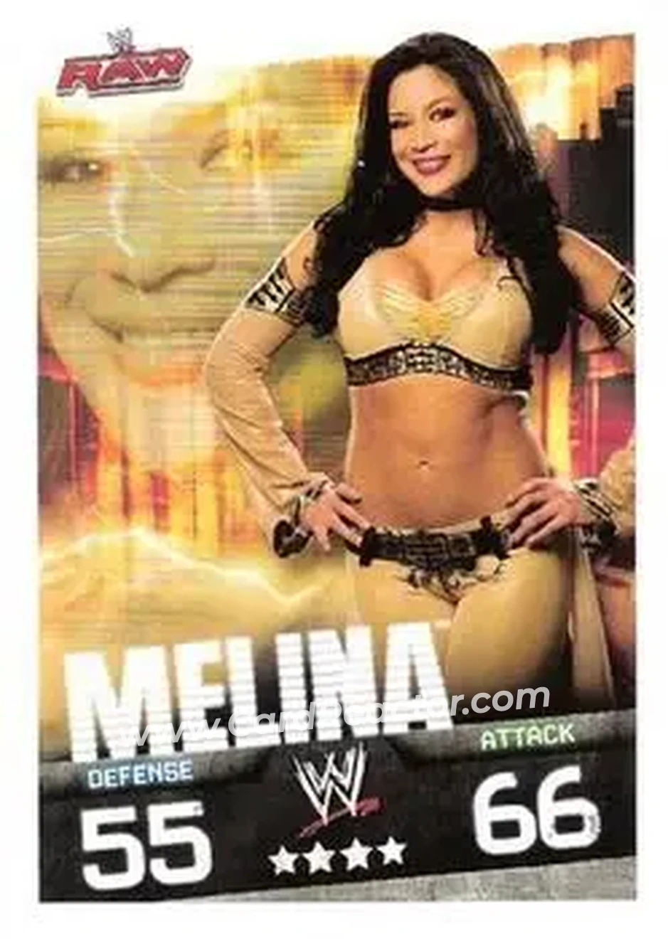 2009 Topps Slam Attax WWE #NNO - Melina - Front