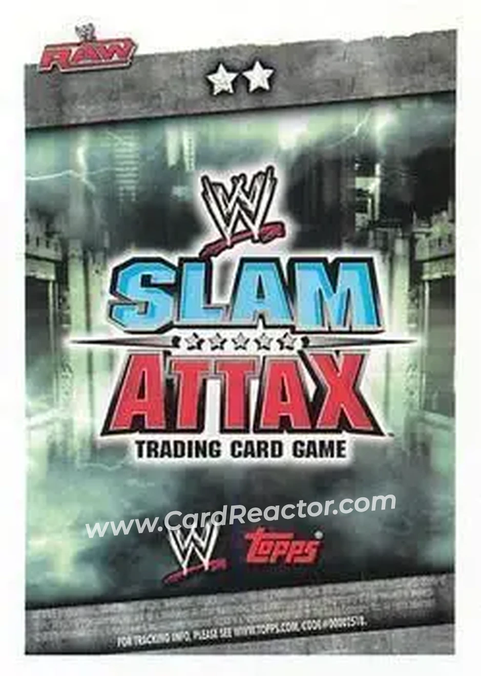 2009 Topps Slam Attax WWE #NNO - Kelly Kelly - Back
