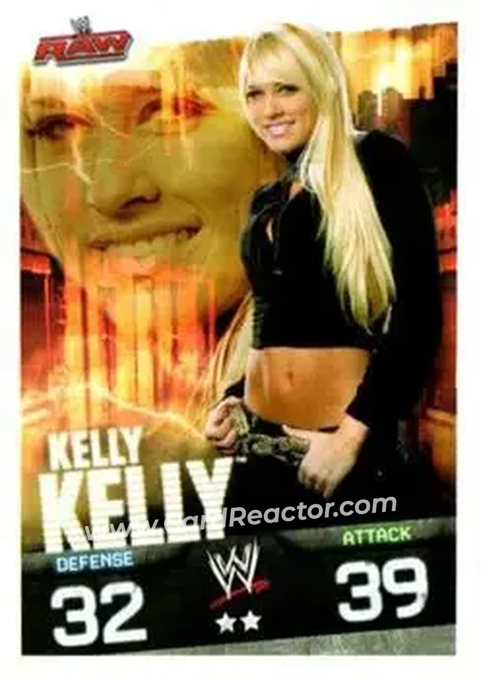 2009 Topps Slam Attax WWE #NNO - Kelly Kelly - Front