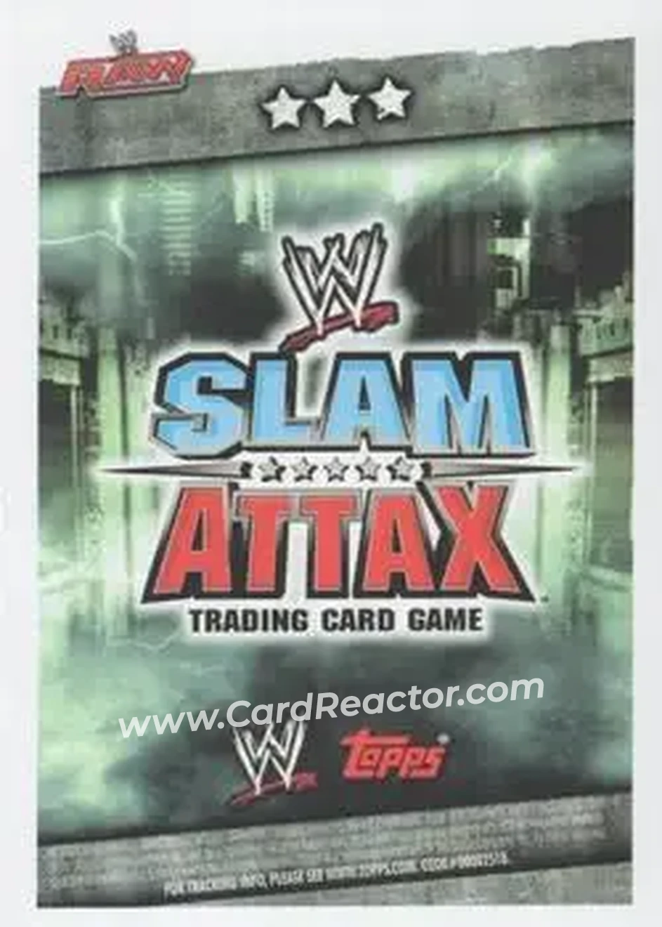 2009 Topps Slam Attax WWE #NNO - Gail Kim - Back