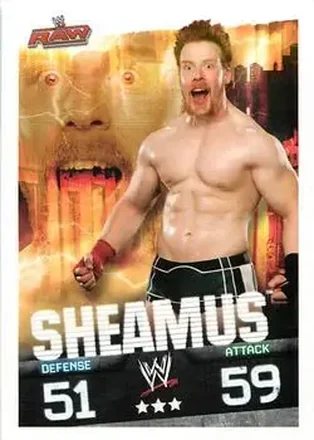 2009 Topps Slam Attax WWE feature card