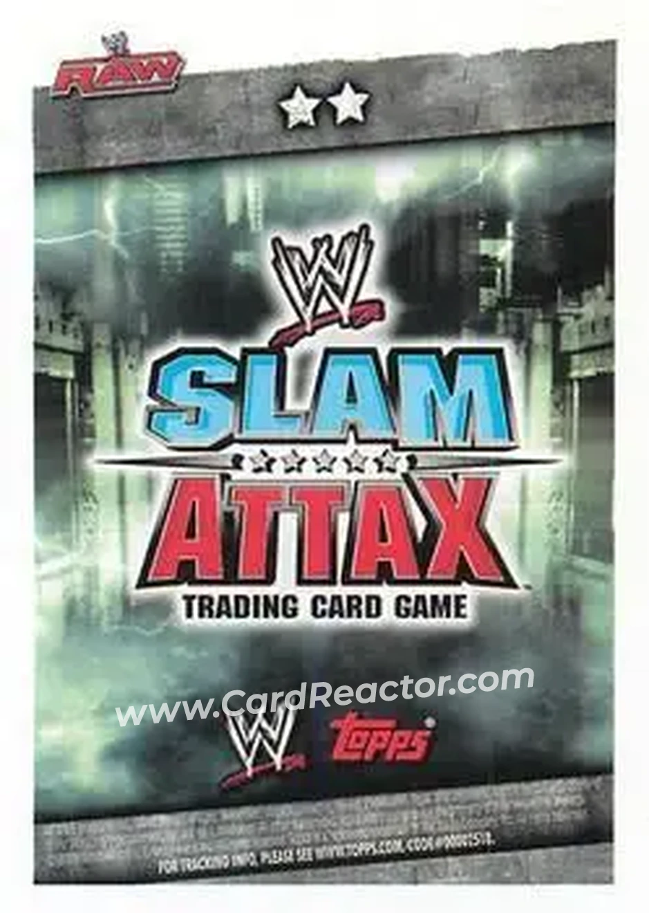 2009 Topps Slam Attax WWE #NNO - Nikki Bella - Back