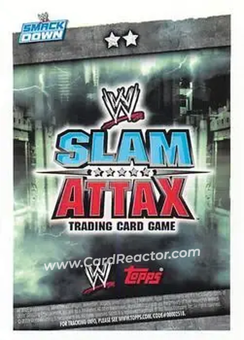 2009 Topps Slam Attax WWE #NNO - Kung Funaki - Back