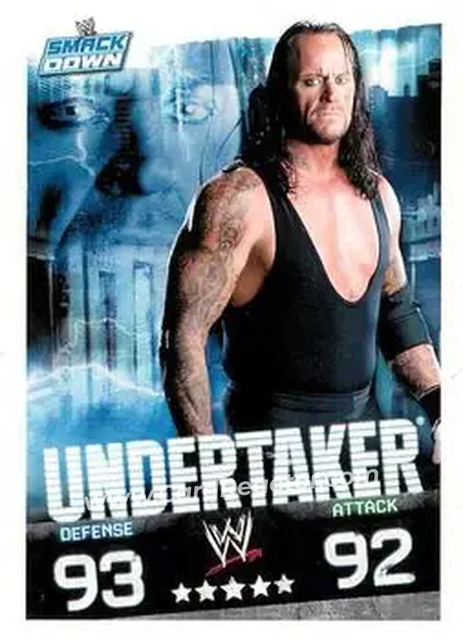 2009 Topps Slam Attax WWE #NNO - The Undertaker - Front