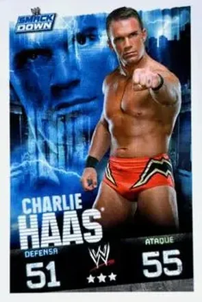 2009 Topps Slam Attax WWE #NNO - Charlie Haas