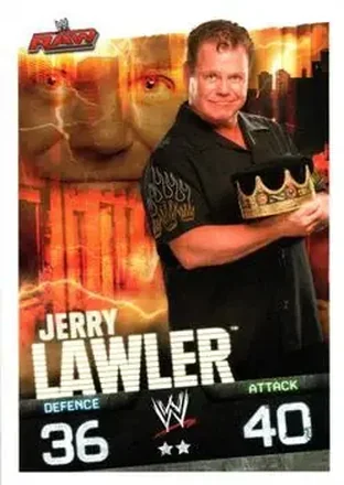 2009 Topps Slam Attax WWE Evolution #NNO - Jerry Lawler