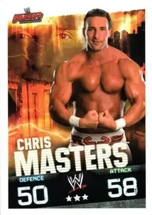 2009 Topps Slam Attax WWE Evolution #NNO - Chris Masters