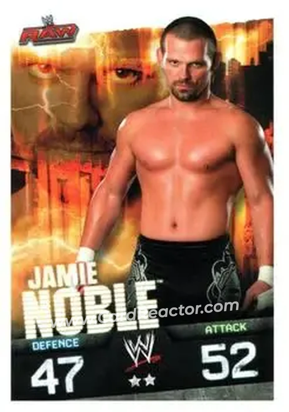 2009 Topps Slam Attax WWE Evolution #NNO - Jamie Noble