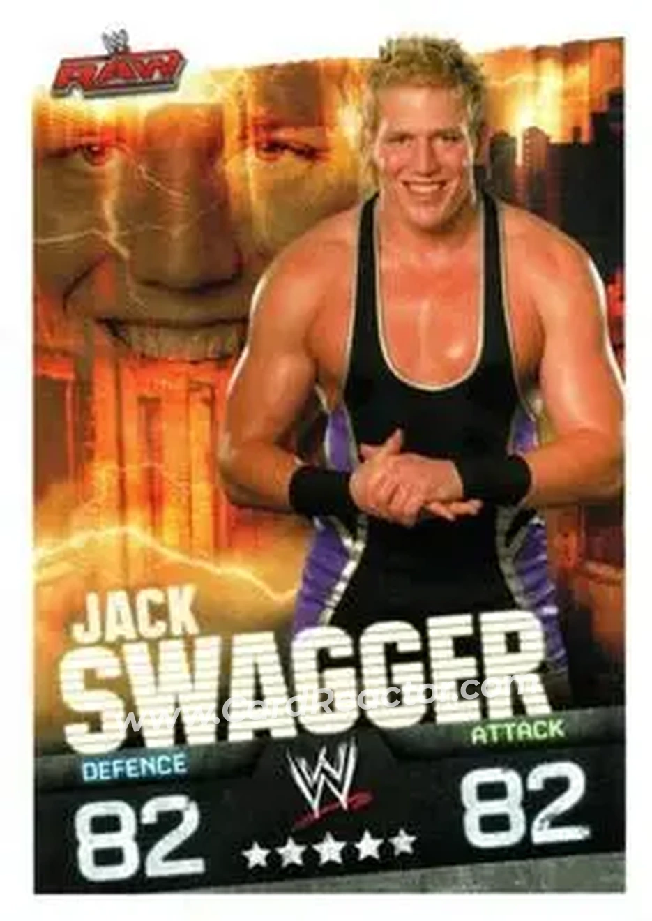 2009 Topps Slam Attax WWE Evolution #NNO - Jake Hager