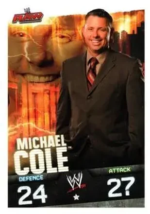 2009 Topps Slam Attax WWE Evolution #NNO - Michael Cole
