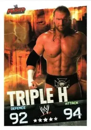 2009 Topps Slam Attax WWE Evolution #NNO - Hunter Hearst Helmsley