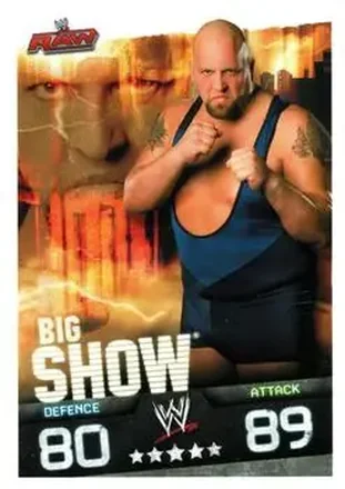 2009 Topps Slam Attax WWE Evolution #NNO - Big Show