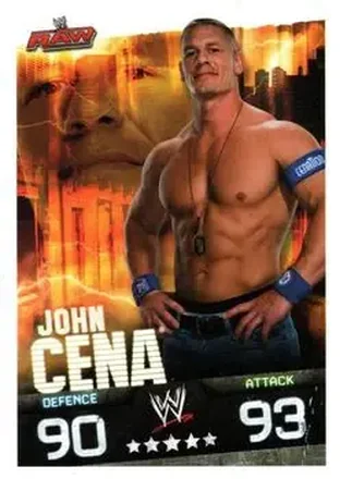 2009 Topps Slam Attax WWE Evolution #NNO - John Cena