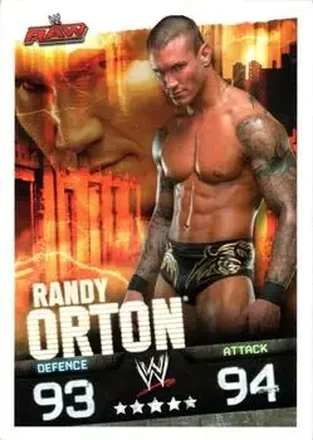 2009 Topps Slam Attax WWE Evolution #NNO - Randy Orton