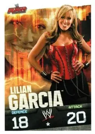 2009 Topps Slam Attax WWE Evolution #NNO - Lilian Garcia