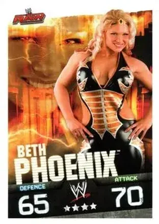 2009 Topps Slam Attax WWE Evolution #NNO - Beth Phoenix