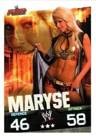 2009 Topps Slam Attax WWE Evolution #NNO - Maryse
