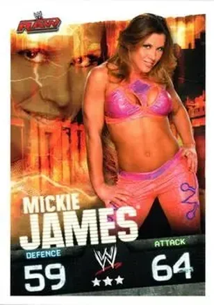 2009 Topps Slam Attax WWE Evolution #NNO - Mickie James