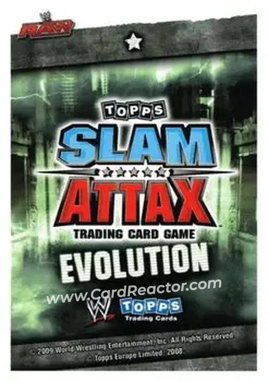 2009 Topps Slam Attax WWE Evolution #NNO - Rosa Mendes - Back