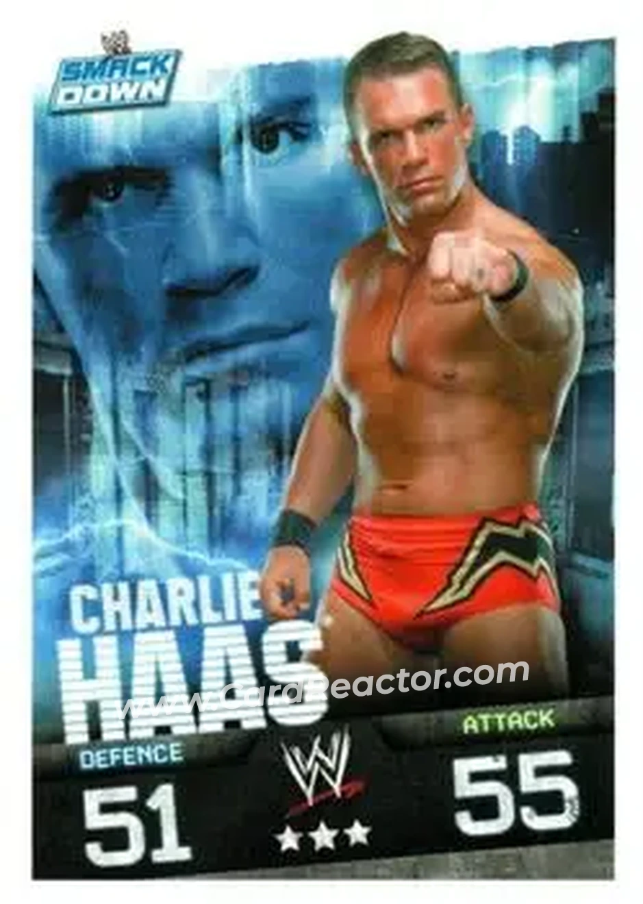 2009 Topps Slam Attax WWE Evolution #NNO - Charlie Haas - Front 2009 Topps Slam Attax WWE Evolution #NNO - Charlie Haas - Front