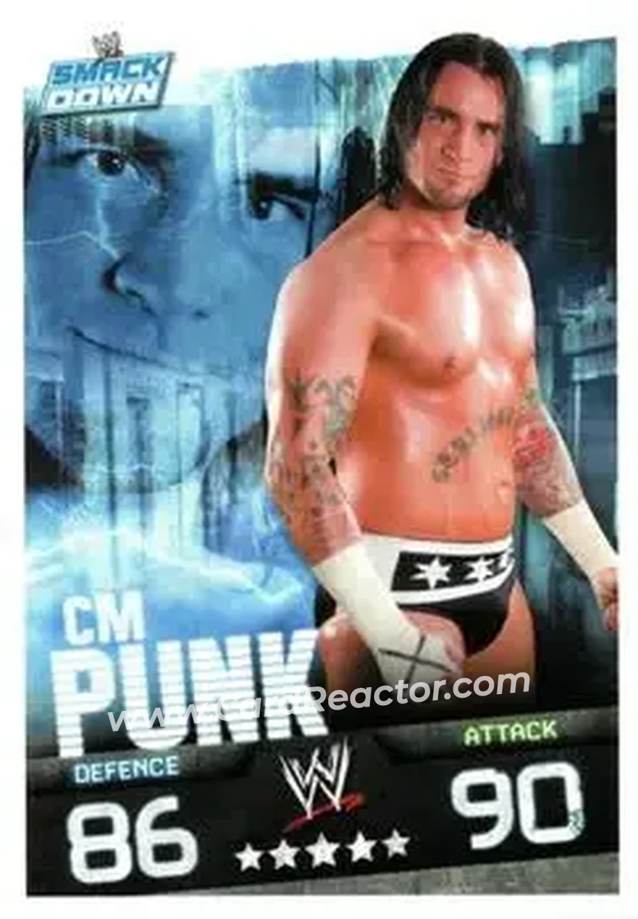2009 Topps Slam Attax WWE Evolution #NNO - CM Punk - Front