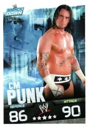 2009 Topps Slam Attax WWE Evolution #NNO - CM Punk