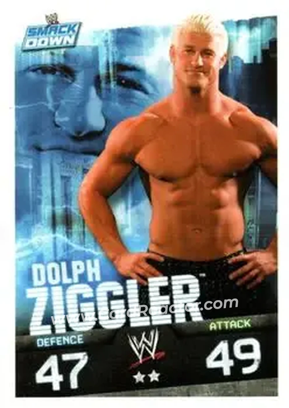 2009 Topps Slam Attax WWE Evolution #NNO - Dolph Ziggler - Front