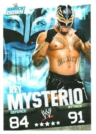 2009 Topps Slam Attax WWE Evolution #NNO - Rey Mysterio