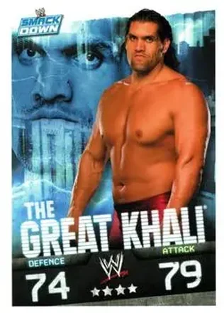 2009 Topps Slam Attax WWE Evolution #NNO - The Great Khali