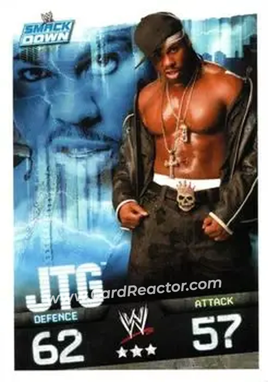 2009 Topps Slam Attax WWE Evolution #NNO - JTG - Front