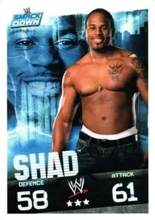 2009 Topps Slam Attax WWE Evolution #NNO - Shad