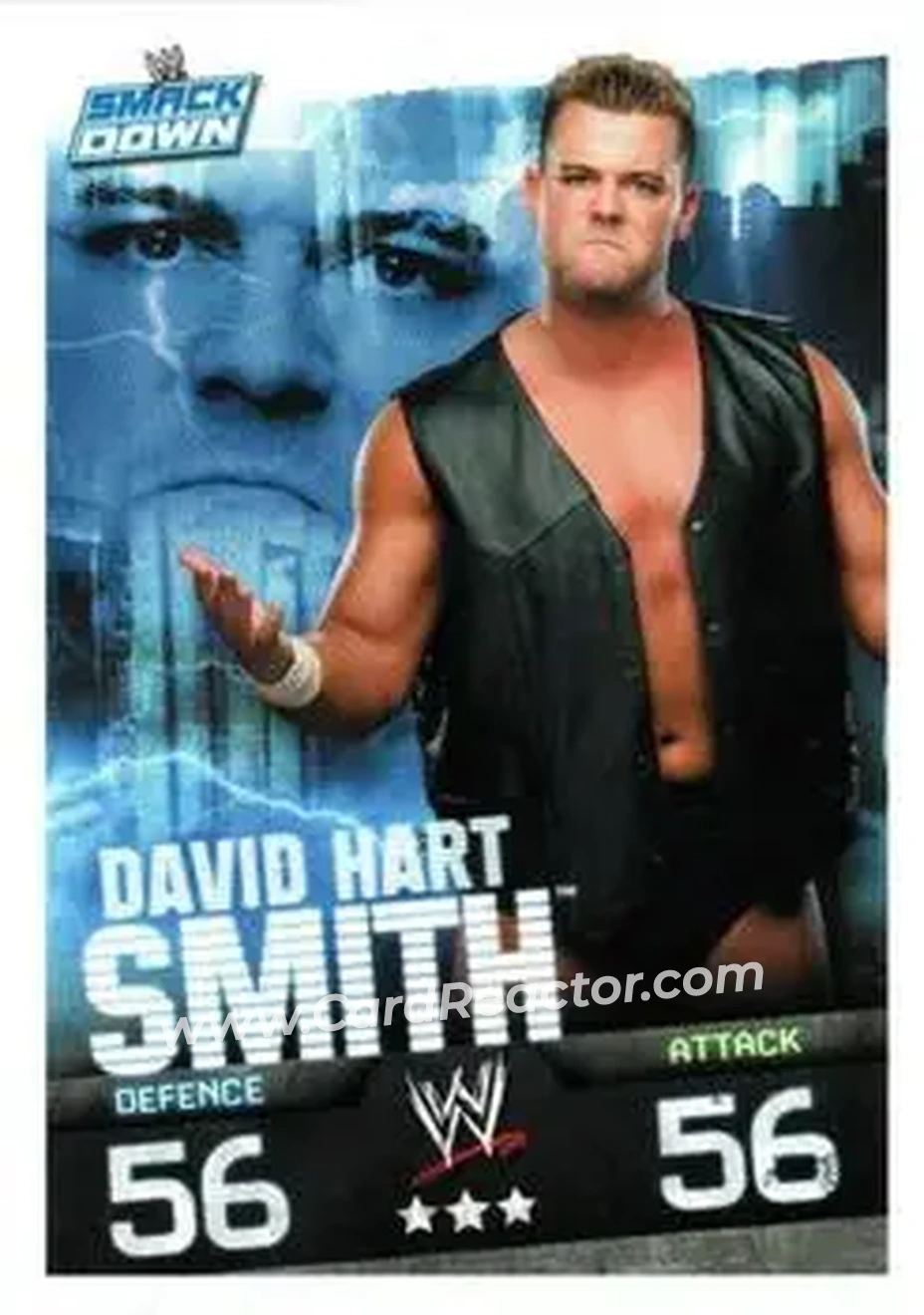 2009 Topps Slam Attax WWE Evolution #NNO - David Hart Smith - Front