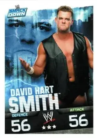 2009 Topps Slam Attax WWE Evolution #NNO - David Hart Smith