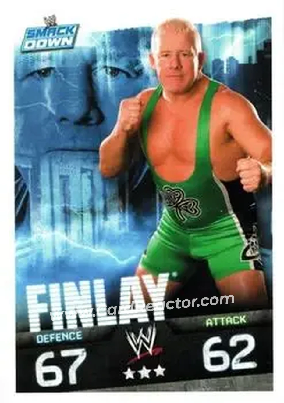 2009 Topps Slam Attax WWE Evolution #NNO - Fit Finlay - Front 2009 Topps Slam Attax WWE Evolution #NNO - Fit Finlay - Front