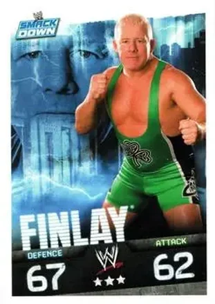 2009 Topps Slam Attax WWE Evolution #NNO - Fit Finlay