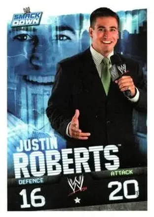 2009 Topps Slam Attax WWE Evolution #NNO - Justin Roberts